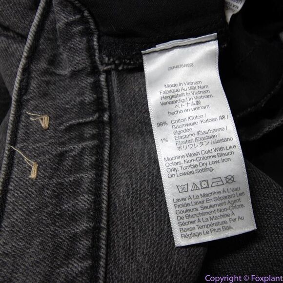 Madewell Perfect Vintage Jean in Cosner Wash: Knee-Rip Edition, women's size 30 - Picture 13 of 14